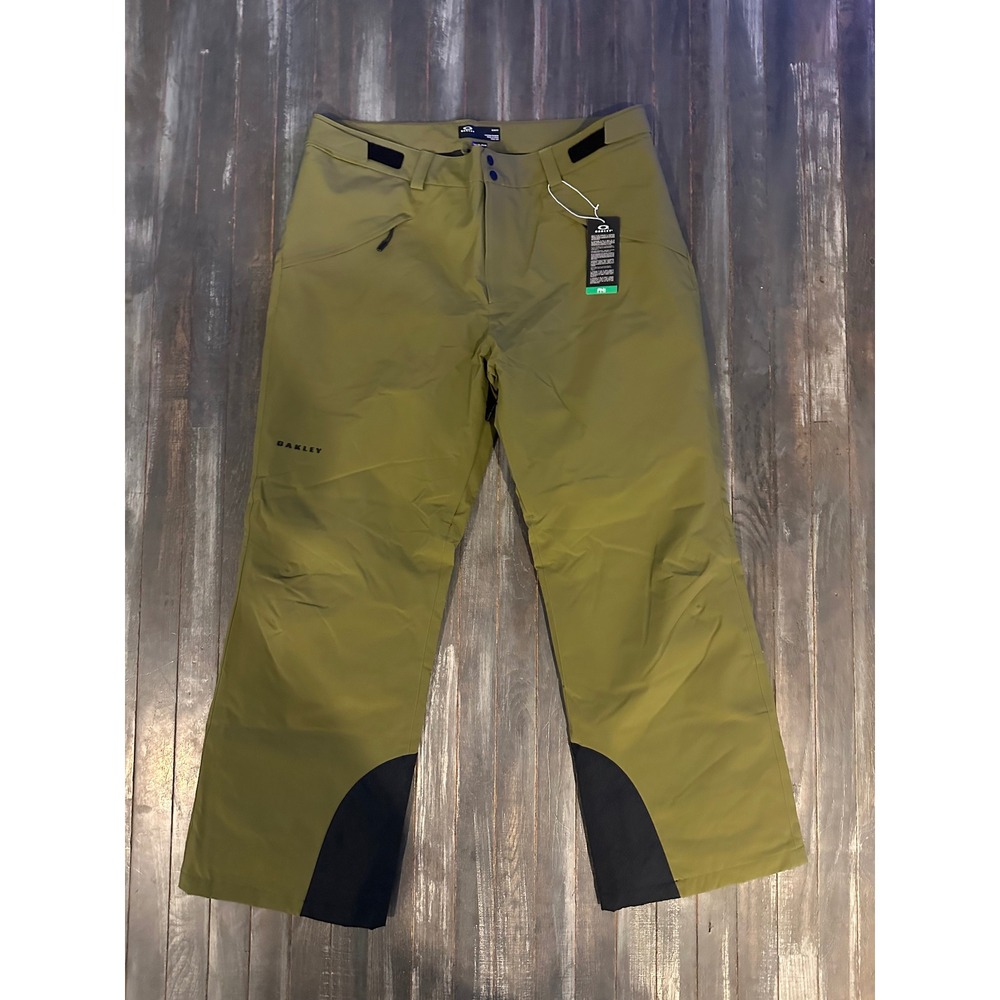 Oakley Canopy Insulated Pants Mens XXL Army Green Snow Ski Snowboard FOA407388 - Picture 3 of 5
